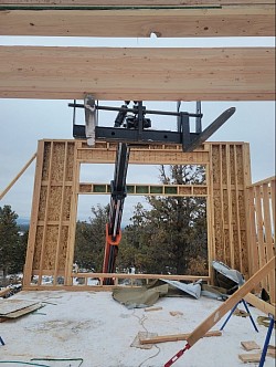 roof beams residential framing construction
