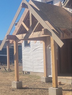 custom residential timber frame